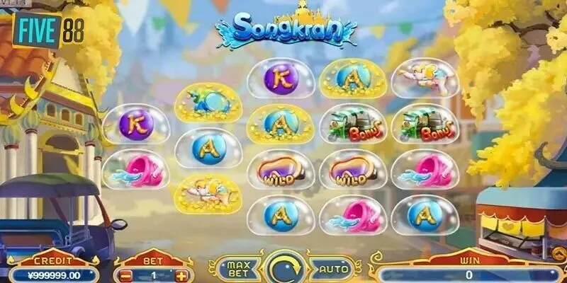 Songkran Cuồng Nhiệt - Game Nổ Hũ Sôi Động Cùng Five88